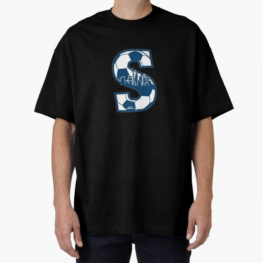 Seattle Soccer 2026 Oversized T-Shirt Celebrate Every Goal in FIFA World Cup 2026 for Fans of Mbappe and Neymar and France, Bringing Tournament Hype, Historic Matchups, Family Viewing Parties and Global Sports Pride; Made for Collectors Who Enjoy