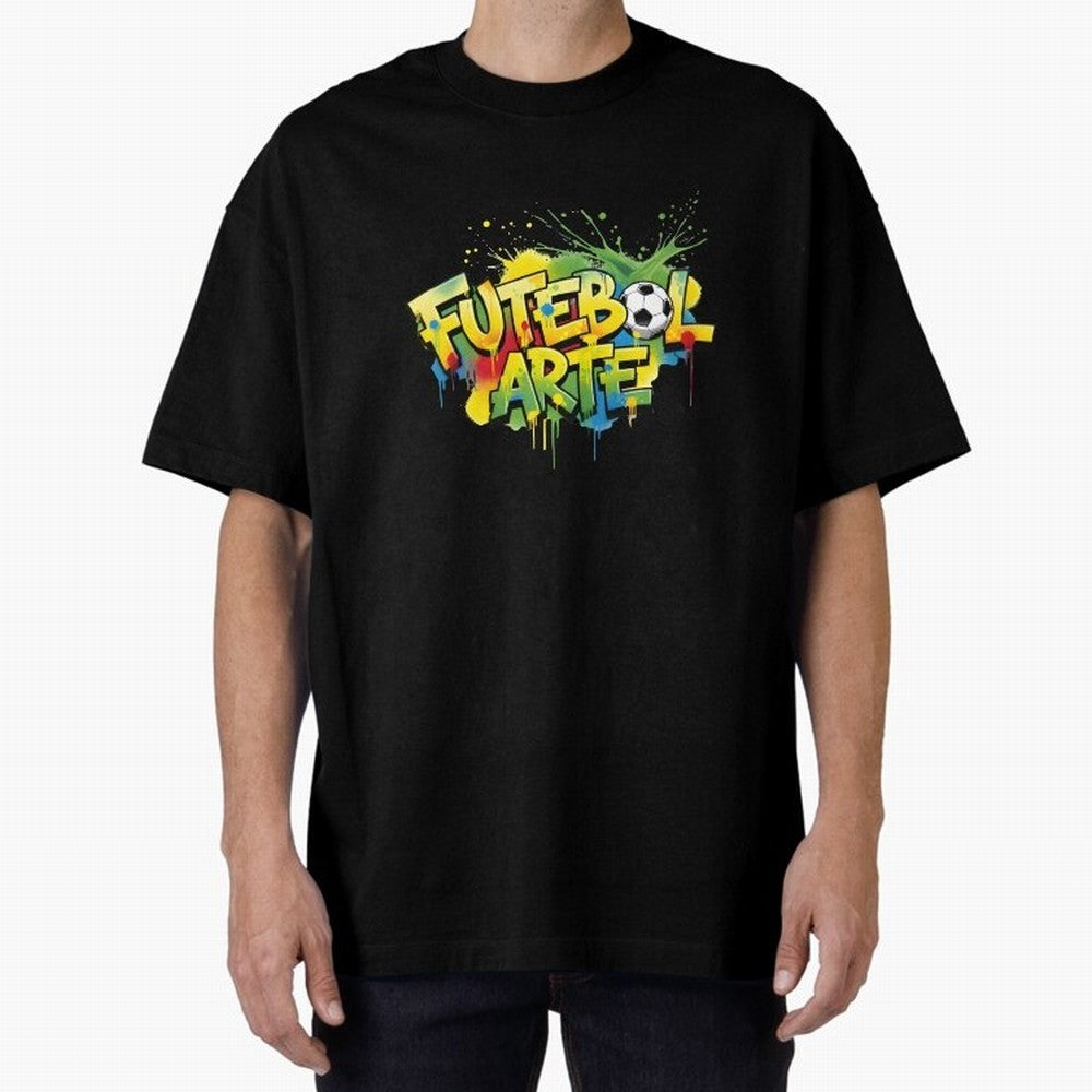 Brazil - World Cup 2026 Oversized T-Shirt Upgrade the FIFA World Cup 2026 Group Stage Journey through Cristiano Ronaldo Highlights, England and Germany Pride, Classic Soccer Heritage, Championship Pressure, Fan Loyalty and International Pride; Made