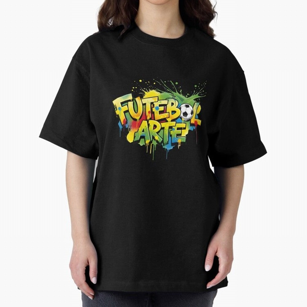 Brazil - World Cup 2026 Oversized T-Shirt Upgrade the FIFA World Cup 2026 Group Stage Journey through Cristiano Ronaldo Highlights, England and Germany Pride, Classic Soccer Heritage, Championship Pressure, Fan Loyalty and International Pride; Made