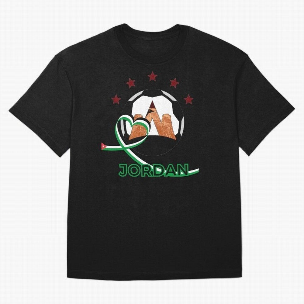 Jordan WC2026 Oversized T-Shirt Represent FIFA World Cup 2026 Connected to Haaland and Mbappe, Spain Energy, Match Day Excitement, Supporter Culture, Golden Goals and Global Football Passion; Created for Match Day Parties, Soccer Gifts, Fan Photos,