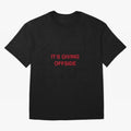 It¡¯s giving offside Oversized T-Shirt Bring Trophy Dreams to FIFA World Cup 2026 Inspired by Cristiano Ronaldo, Haaland and CR7, Spain Energy, Worldwide Fan Energy, Dramatic Goals, Stadium Lights and Championship Celebrations; Made for Die Hard