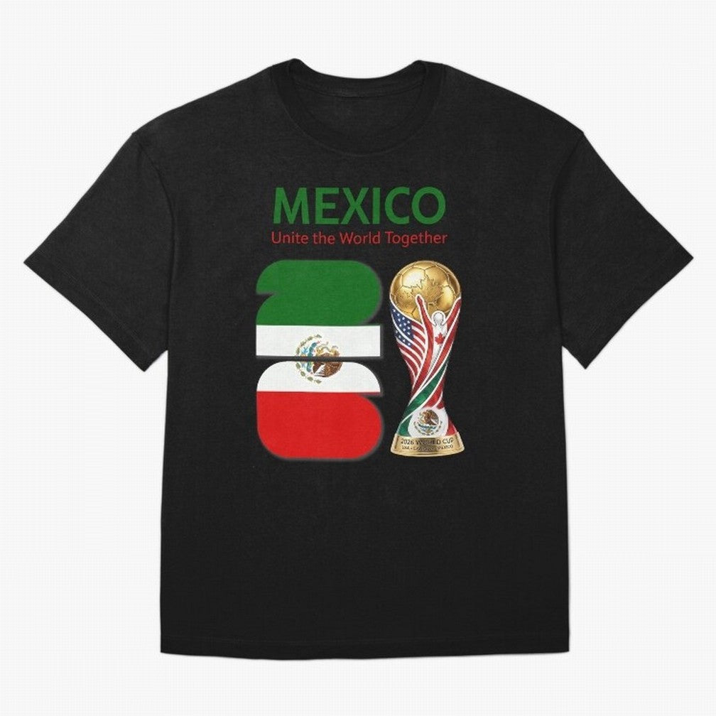 World Cup 2026, IMG 022, MEXICO 001 Oversized T-Shirt Cheer through Every Moment of the FIFA World Cup 2026 Journey through Cristiano Ronaldo Highlights, England, France and Netherlands Pride, Worldwide Fan Energy, Dramatic Goals, Stadium Lights