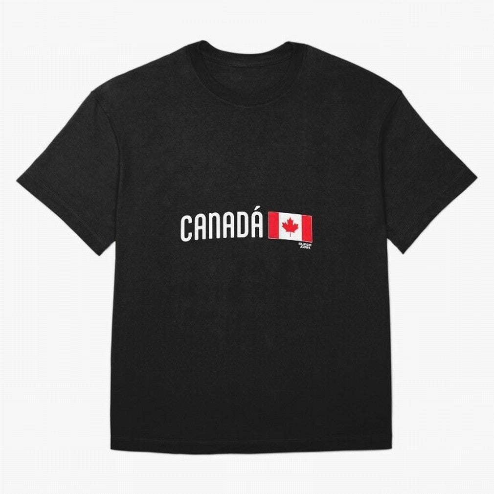2026 Canada Soccer Fan World Cup Oversized T-Shirt Support the Legends of FIFA World Cup 2026 Spirit, Made for Argentina, France and Brazil, Neymar, Retro Football Energy, Iconic Rivalries, Trophy Chase Drama and Stadium Atmosphere; Great for