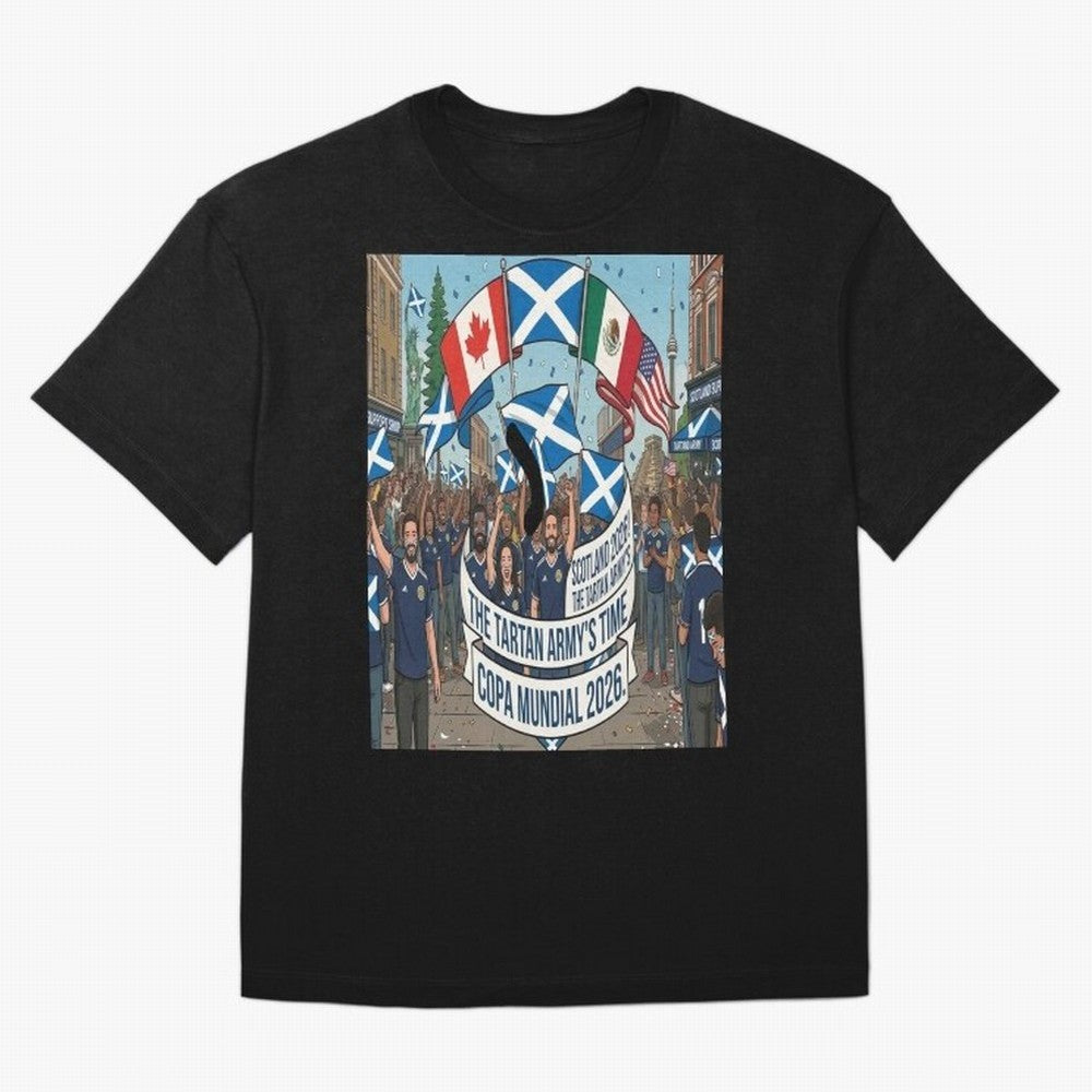 Scotland World Cup 2026 Oversized T-Shirt Carry National Pride through the FIFA World Cup 2026 USA Canada Mexico Journey through Mbappe Highlights, Argentina Pride, Global Supporter Spirit, Legendary Goals, National Colors and Tournament
