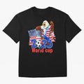 USA 2026 WORLD CUP Oversized T-Shirt Make Your Look Match Match Day Hype around FIFA World Cup 2026 Group Stage, Cristiano Ronaldo, Brazil, Supporter Pride, Iconic Celebrations, Legendary Names and Global Match Day Energy; Perfect for People Who