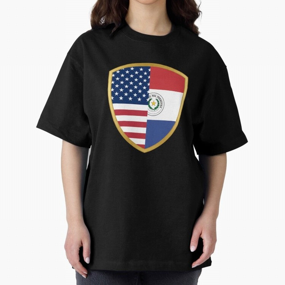 FIFA World Cup -USA v Paraguay Oversized T-Shirt Bring a Champion Mindset to the FIFA World Cup 2026 Journey through Neymar, Haaland and Cristiano Ronaldo Highlights, England and Germany Pride, Football Passion, Legendary Performances, Festival