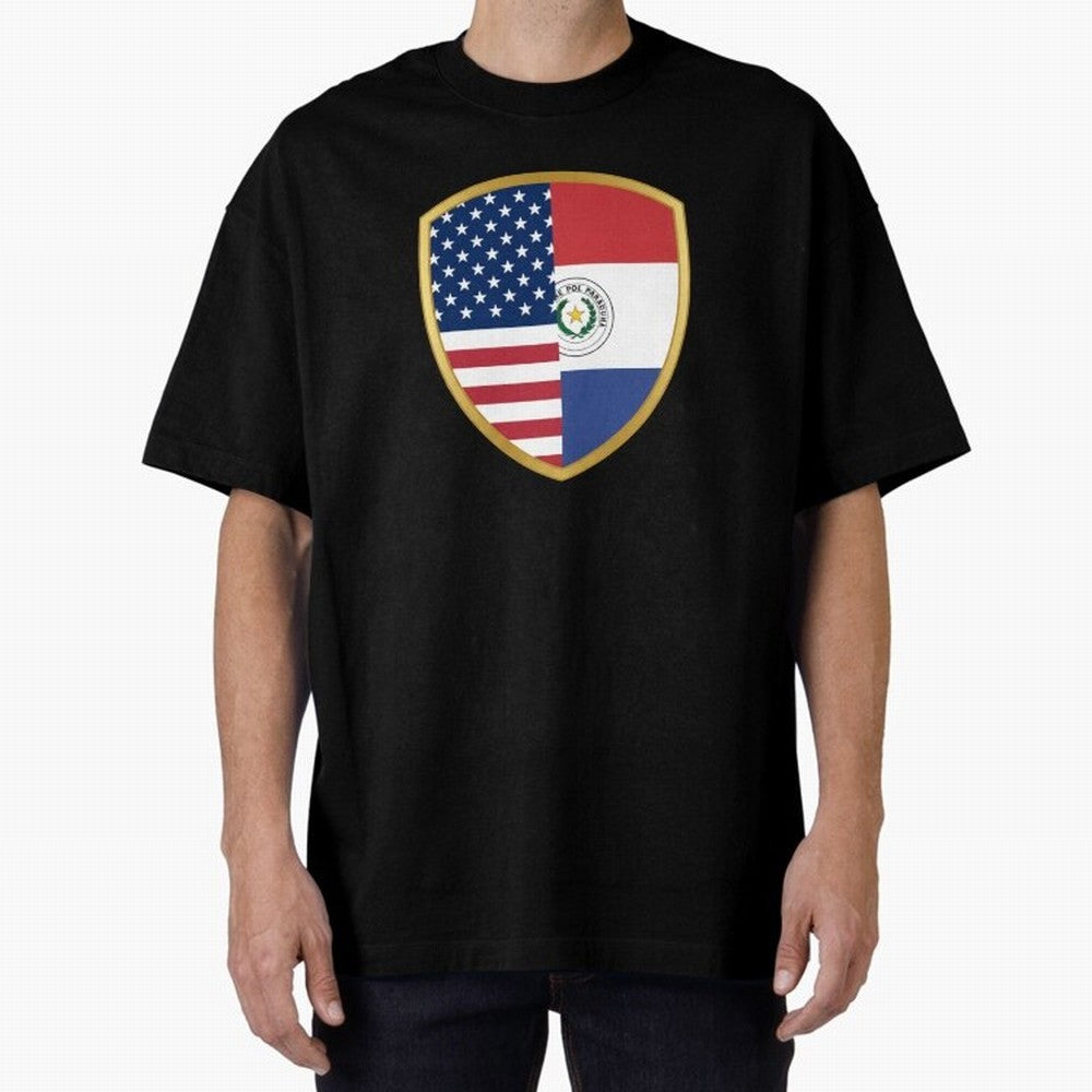 FIFA World Cup -USA v Paraguay Oversized T-Shirt Bring a Champion Mindset to the FIFA World Cup 2026 Journey through Neymar, Haaland and Cristiano Ronaldo Highlights, England and Germany Pride, Football Passion, Legendary Performances, Festival
