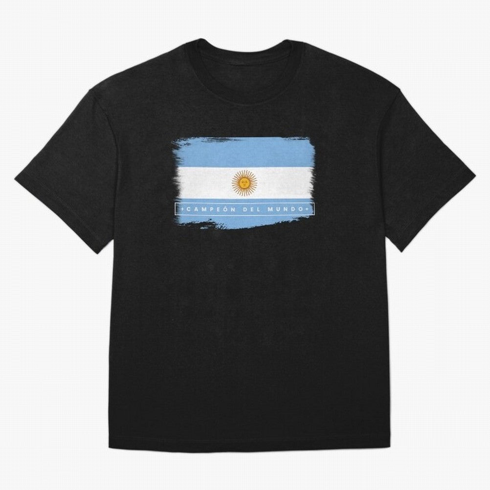Argentina Campe¨®n del Mundo Oversized T-Shirt Back the Journey through FIFA World Cup 2026 Group Stage for Fans of Haaland and Mbappe and Spain, Bringing Champion Mindset, Group Stage Buzz, Knockout Tension and Passionate Fan Culture; Perfect for