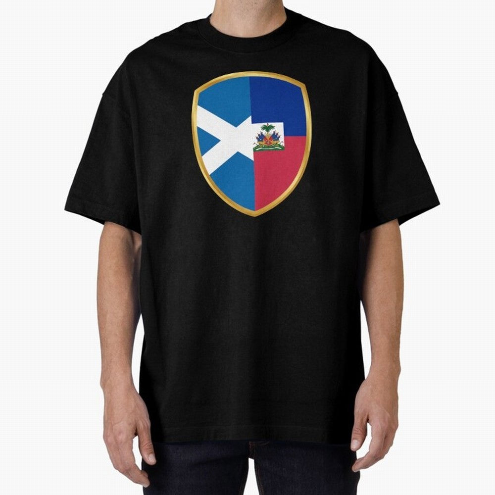 Copy of FIFA World Cup -Scotland v Haiti Oversized T-Shirt Keep Football History Alive during FIFA World Cup 2026 Group Stage Spirit, Connected to England and Germany, CR7 and Messi, Football Festival Excitement, Trophy Ambitions, Country Rivalries