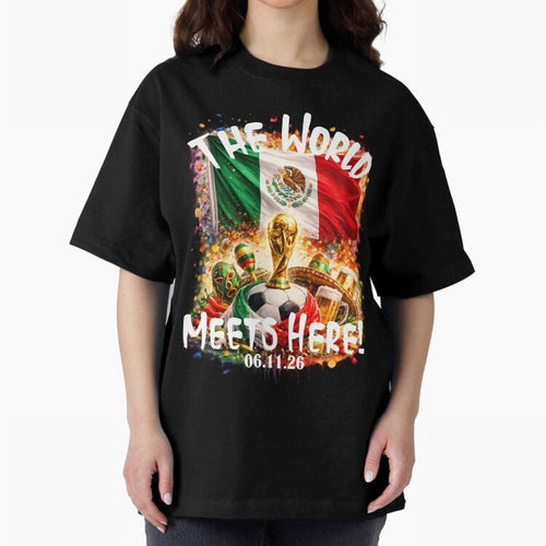 2026 World Cup Oversized T-Shirt Fuel Your Fan Pride for the FIFA World Cup 2026 Journey through Neymar Highlights, Brazil Pride, Global Supporter Spirit, Legendary Goals, National Colors and Tournament Celebration; Perfect for Fans, Collectors,