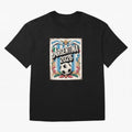 Argentina World Cup 2026 Filete Porte?o Vintage Football Poster - Buenos Aires Folk Art Fan Design Oversized T-Shirt Feel the Roar of Match Day Hype around FIFA World Cup 2026 USA Canada Mexico, Haaland, Spain, Match Day Excitement, Supporter
