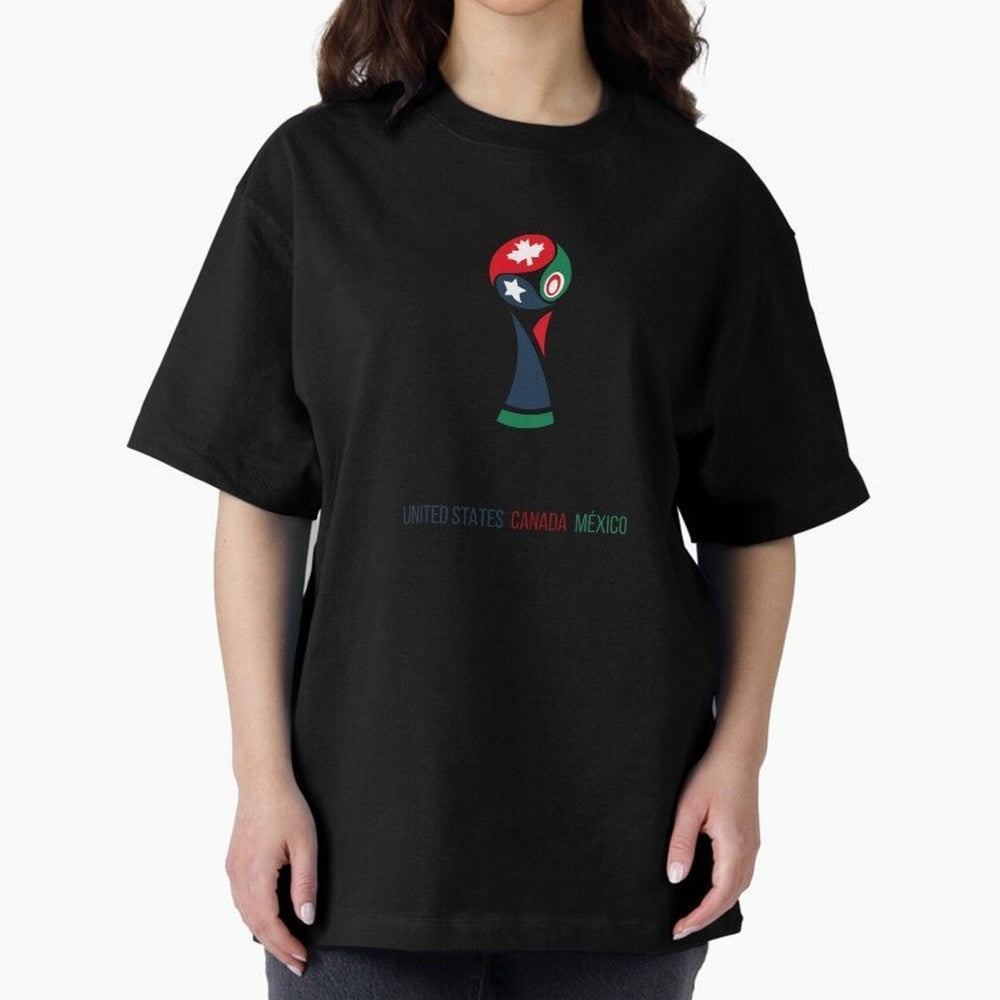 2026 World Cup Oversized T-Shirt Join Match Day Hype around FIFA World Cup 2026, Cristiano Ronaldo, Haaland and CR7, England, Retro Football Energy, Iconic Rivalries, Trophy Chase Drama and Stadium Atmosphere; Great for Watch Parties, Sports Bars,