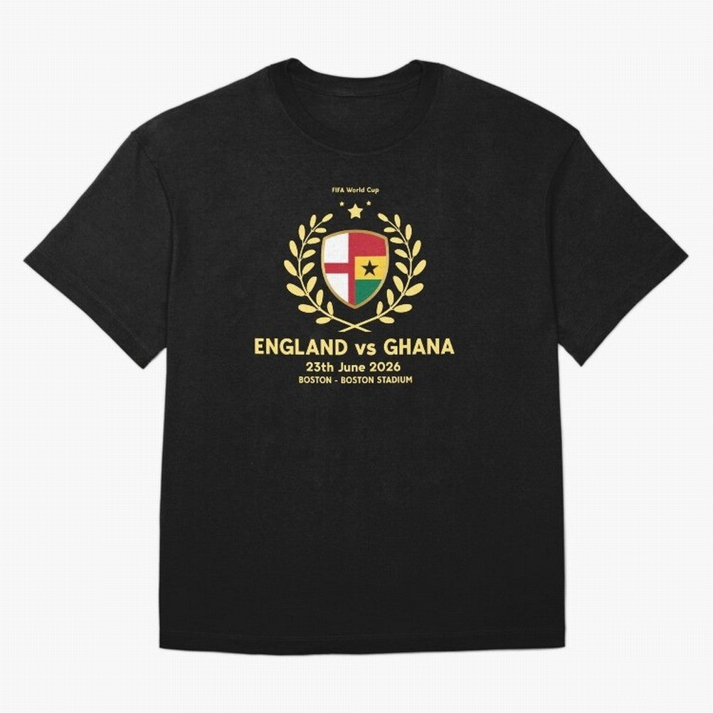 FIFA World Cup - England v Ghana Oversized T-Shirt Show Support during the FIFA World Cup 2026 Group Stage Journey through Neymar Highlights, France Pride, Vintage Soccer Flavor, Modern Football Stars, National Flags and Final Night Emotion;