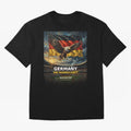 Germany Die Mannschaft - World Cup 2026 Soccer Fan Tee Oversized T-Shirt Celebrate Rivalries and Pride in FIFA World Cup 2026 Group Stage for Fans of Messi and Cristiano Ronaldo and England, Bringing Global Supporter Spirit, Legendary Goals,
