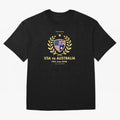FIFA World Cup - USA v Australia Oversized T-Shirt Honor the Football Icons of FIFA World Cup 2026 Group Stage Spirit, with Portugal, Messi, Championship Spirit, Famous Goals, Roaring Crowds and International Football Unity; Ideal for Fans Who