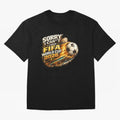 Soccer Addict Quote Design For Football Obsessed Fans Funny FIFA World Cup 2026 Oversized T-Shirt Cheer for Match Day Hype around FIFA World Cup 2026, Haaland and Mbappe, Argentina and Brazil, Game Day Rituals, Football Legends, Country Pride and