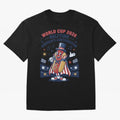 World Cup 2026 Halftime ¡ª America's Contribution V2 Oversized T-Shirt Show Match Day Excitement for the FIFA World Cup 2026 Group Stage Journey through Messi, Neymar and Mbappe Highlights, Brazil, Portugal and Argentina Pride, Game Day Rituals,