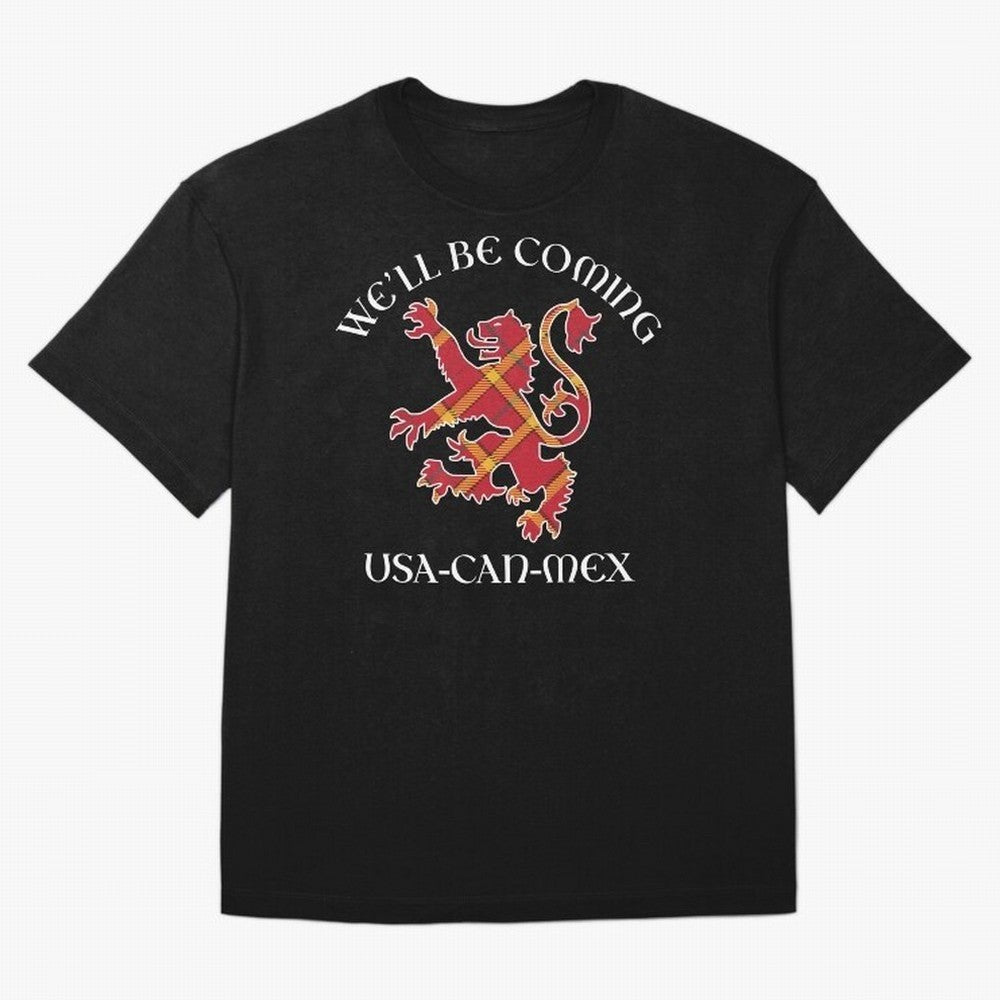 Scotland on Tour WC 2026 Oversized T-Shirt Capture FIFA World Cup 2026 Group Stage Spirit, Built around England, Mbappe, Classic Soccer Heritage, Championship Pressure, Fan Loyalty and International Pride; Made for Die Hard Supporters, Soccer