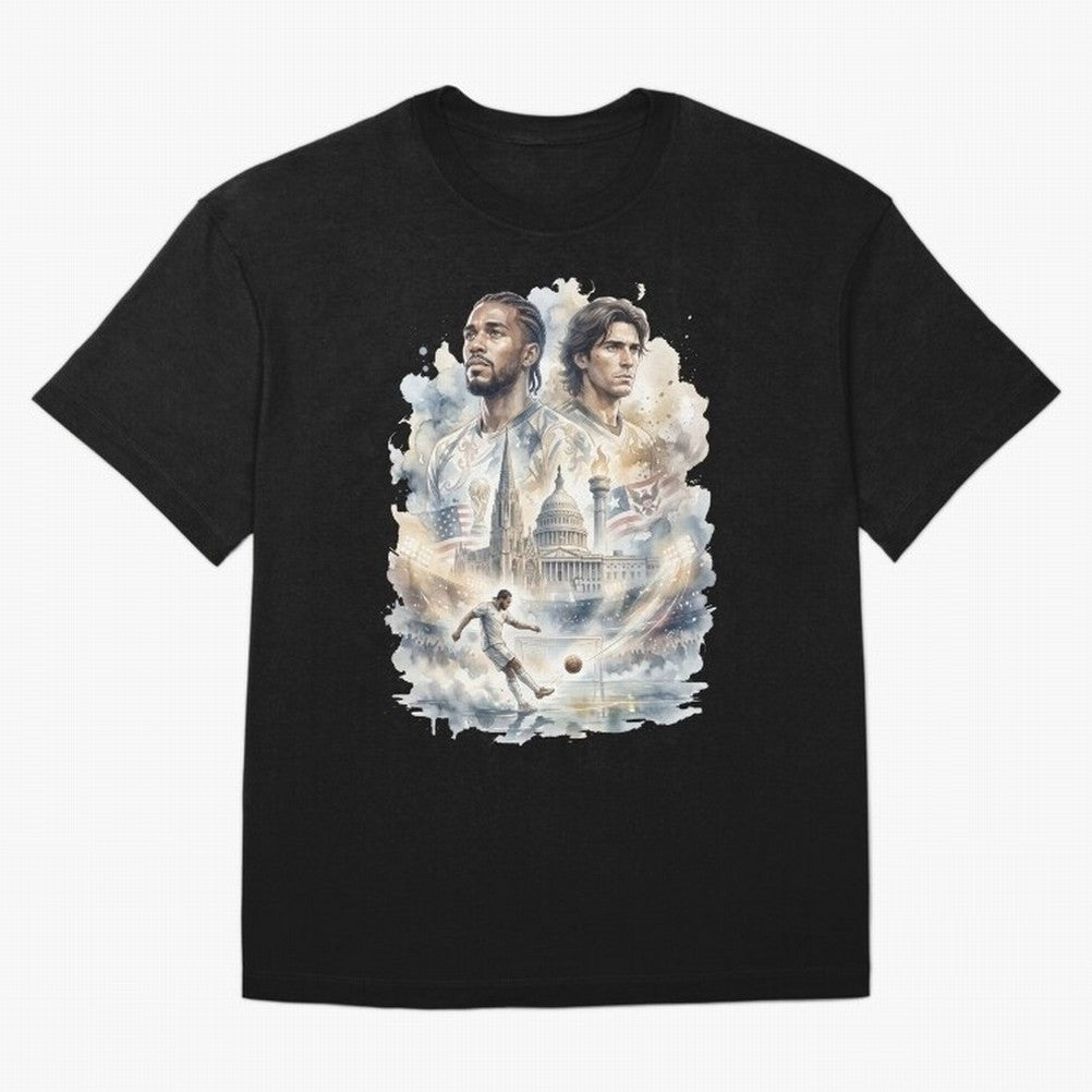 FIFA 2026 America Players Oversized T-Shirt Stand Out with Spirit from FIFA World Cup 2026 USA Canada Mexico Centered on Haaland, Brazil, Portugal and Argentina Energy, Stadium Chants, National Pride, Trophy Dreams and Unforgettable Football