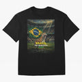 Brasil The Beautiful Game - World Cup 2026 Soccer Fan Tee Oversized T-Shirt Wear the Spirit of FIFA World Cup 2026 Driven by Messi and Cristiano Ronaldo, England, France and Netherlands Energy, Football History, Final Match Energy, Crowd Noise and