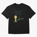 Pixel Art World Cup Trophy Retro 16 Bit Video Game Football Oversized T-Shirt Keep Football History Alive during Global Football Passion for FIFA World Cup 2026 USA Canada Mexico, Built around Messi and Cristiano Ronaldo, Brazil, Championship