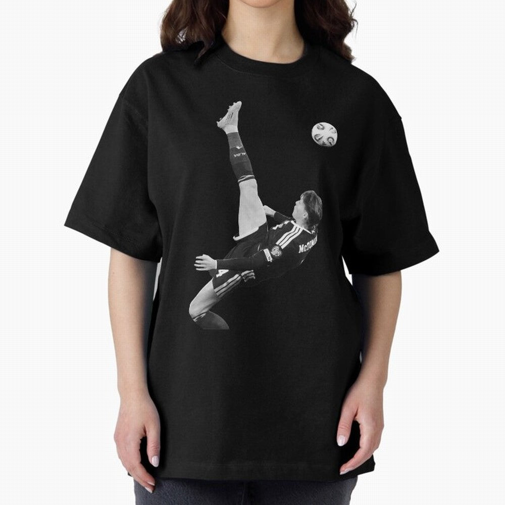 Scotland We'll Be Coming 26 WC Oversized T-Shirt Bring Retro Soccer Energy to FIFA World Cup 2026 USA Canada Mexico for Fans of Cristiano Ronaldo, Haaland and CR7 and Spain and Netherlands, Bringing Game Day Rituals, Football Legends, Country Pride