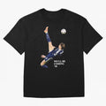 Scotland We'll Be Coming 26 WC Oversized T-Shirt Stand with FIFA World Cup 2026 USA Canada Mexico Centered on Haaland and Mbappe, Netherlands Energy, Goal Celebration Energy, Supporter Heritage, Football Icons and Worldwide Tournament Joy; Perfect