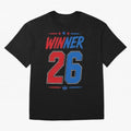 Copy of Dream Champions 2026 Football Streetwear Design | Trophy Graphic Tee Oversized T-Shirt Carry the FIFA World Cup 2026 Group Stage Journey through Messi, CR7 and Mbappe Highlights, Argentina Pride, Soccer Culture, Superstar Moments, National