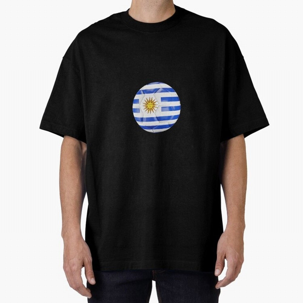Uruguay Football Oversized T-Shirt Bring Retro Soccer Energy to the FIFA World Cup 2026 Journey through Messi, Neymar and Mbappe Highlights, Argentina and Brazil Pride, Fan Favorite Moments, National Team Passion, Big Match Drama and Soccer