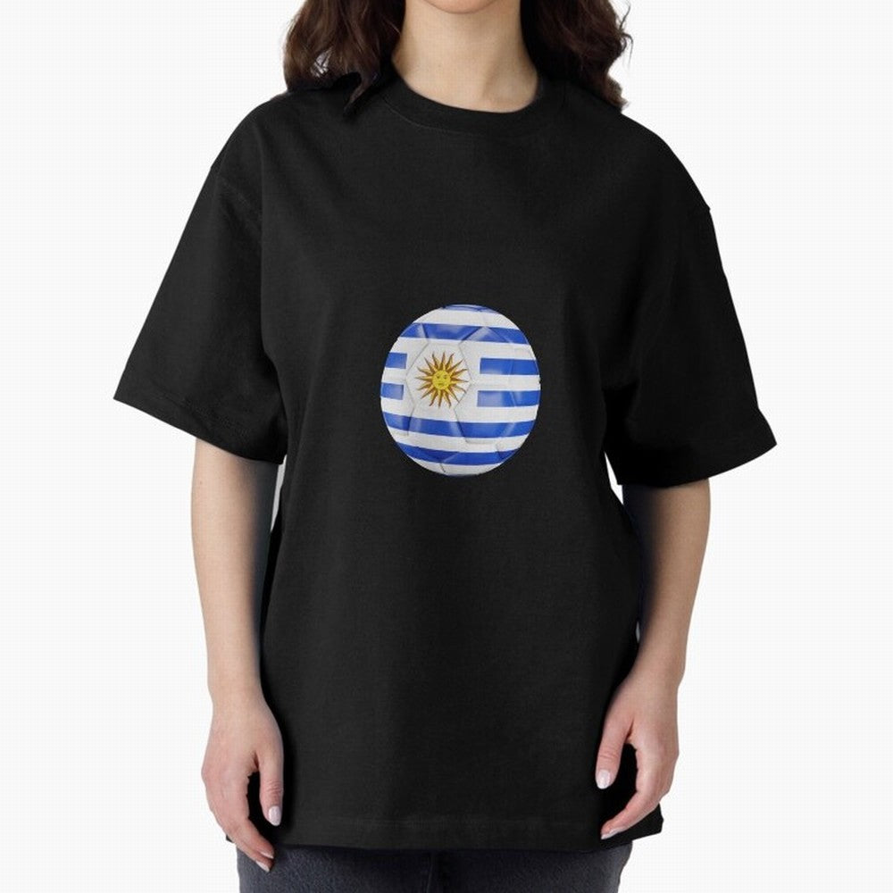 Uruguay Football Oversized T-Shirt Bring Retro Soccer Energy to the FIFA World Cup 2026 Journey through Messi, Neymar and Mbappe Highlights, Argentina and Brazil Pride, Fan Favorite Moments, National Team Passion, Big Match Drama and Soccer