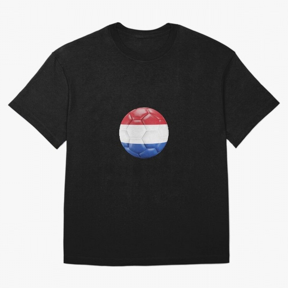 Netherlands Oversized T-Shirt Upgrade Global Football Passion for FIFA World Cup 2026 USA Canada Mexico, Highlighting Cristiano Ronaldo, Haaland and CR7, Argentina, France and Brazil, Football Festival Excitement, Trophy Ambitions, Country