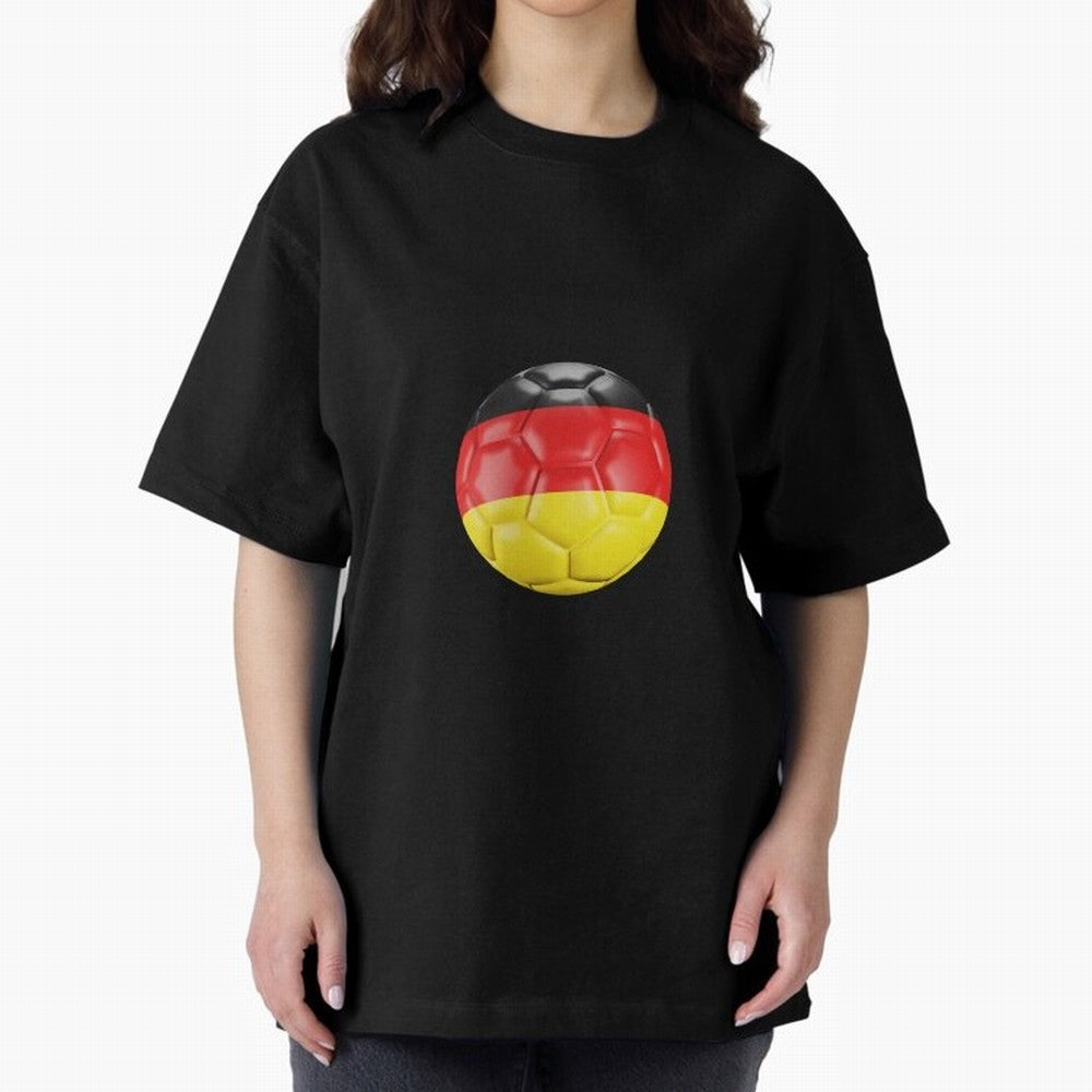 Germany Oversized T-Shirt Unlock FIFA World Cup 2026 Centered on CR7 and Messi, Argentina Energy, Game Day Rituals, Football Legends, Country Pride and the Road to the Final; Made for Die Hard Supporters, Soccer Lovers, Game Day Photos and