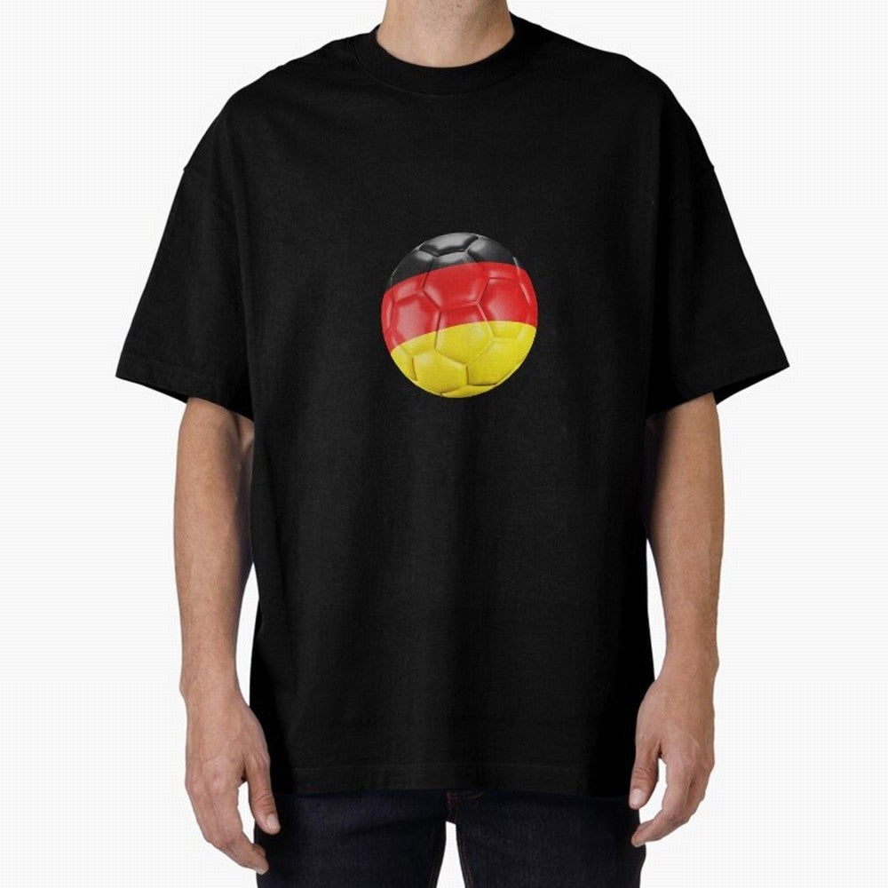 Germany Oversized T-Shirt Unlock FIFA World Cup 2026 Centered on CR7 and Messi, Argentina Energy, Game Day Rituals, Football Legends, Country Pride and the Road to the Final; Made for Die Hard Supporters, Soccer Lovers, Game Day Photos and