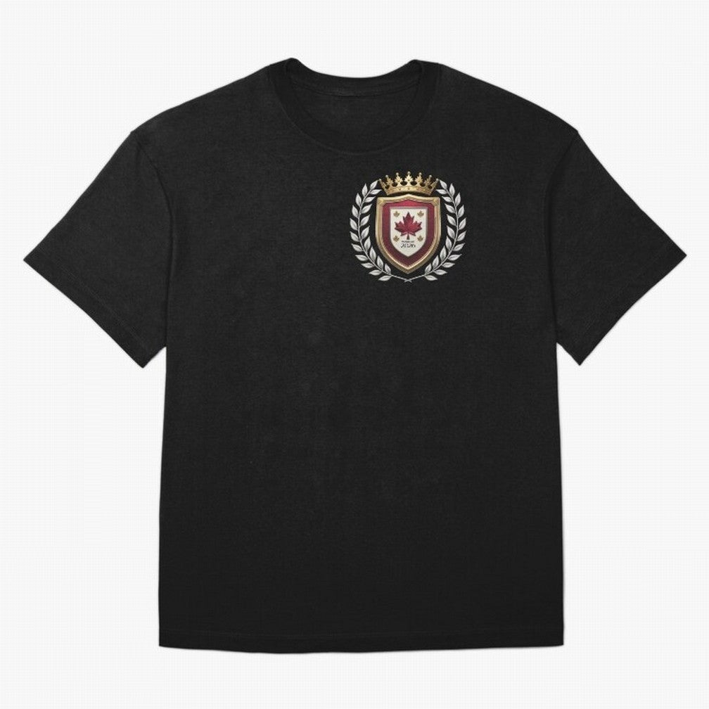 Canada World Cup 2026 Oversized T-Shirt Join the Countdown to FIFA World Cup 2026 for Fans of Haaland and Mbappe and Spain and Netherlands, Bringing Champion Mindset, Group Stage Buzz, Knockout Tension and Passionate Fan Culture; Ideal for Football