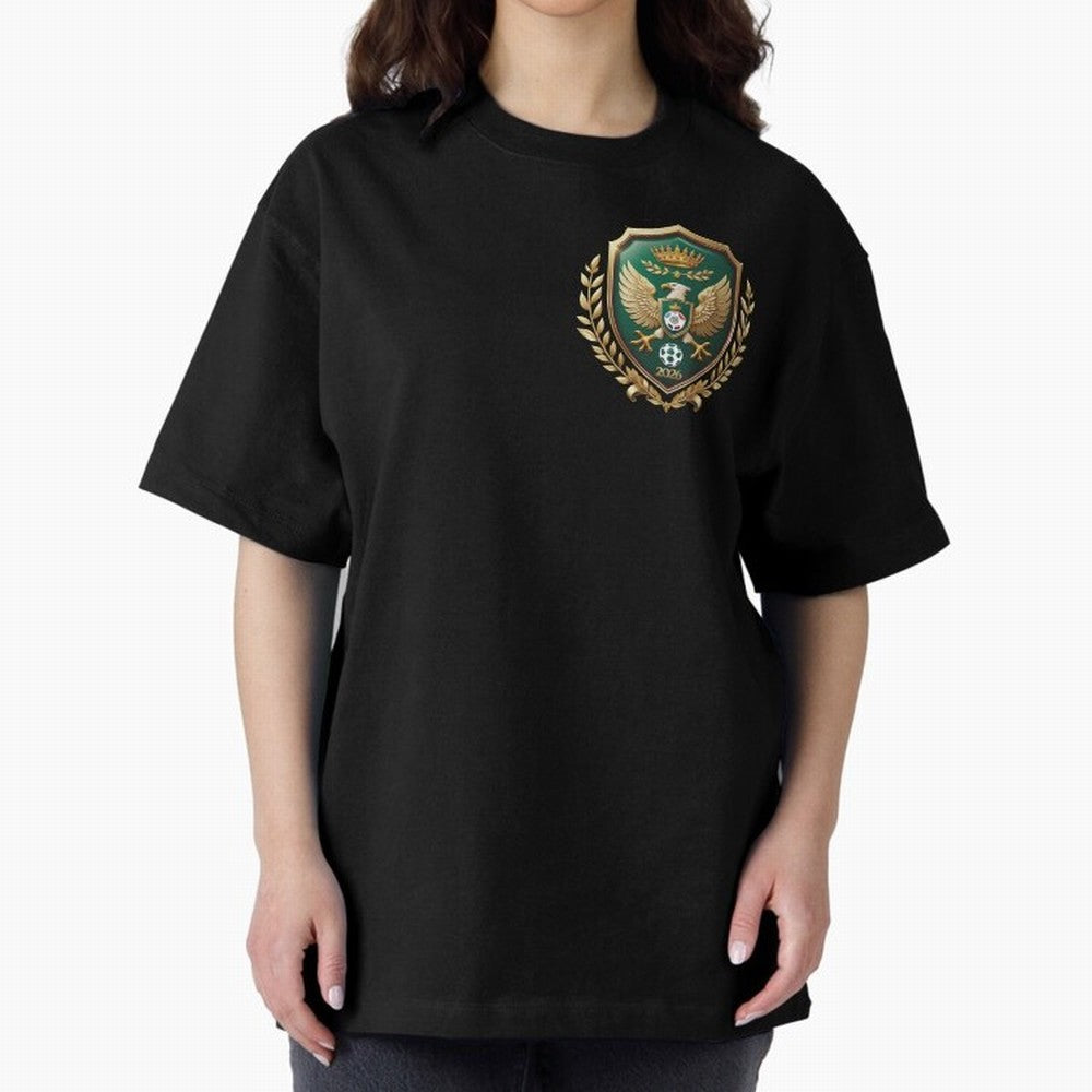 Mexico World Cup 2026 Oversized T-Shirt Bring Home Match Day Hype around FIFA World Cup 2026 USA Canada Mexico, Cristiano Ronaldo, Haaland and CR7, Brazil, Retro Football Energy, Iconic Rivalries, Trophy Chase Drama and Stadium Atmosphere; Ideal