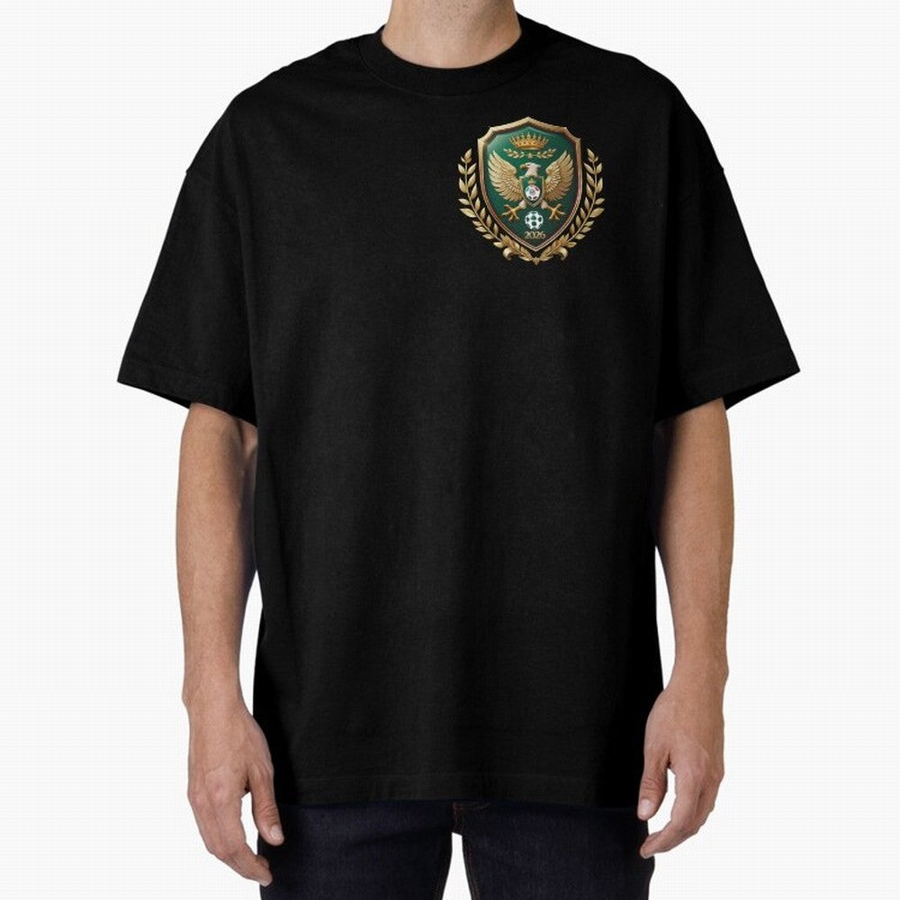 Mexico World Cup 2026 Oversized T-Shirt Bring Home Match Day Hype around FIFA World Cup 2026 USA Canada Mexico, Cristiano Ronaldo, Haaland and CR7, Brazil, Retro Football Energy, Iconic Rivalries, Trophy Chase Drama and Stadium Atmosphere; Ideal
