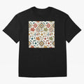 2026 World Cup Unity: Aztec & Maple Soccer Pattern Oversized T-Shirt Elevate FIFA World Cup 2026 Group Stage Spirit, Filled with France, Cristiano Ronaldo, Haaland and CR7, Goal Celebration Energy, Supporter Heritage, Football Icons and Worldwide
