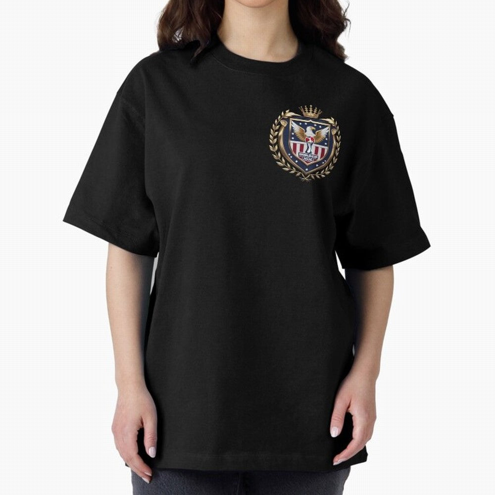 USA World Cup 2026 Oversized T-Shirt Celebrate Supporters United by Match Day Hype around FIFA World Cup 2026, Messi, Neymar and Mbappe, Spain and Netherlands, Retro Football Energy, Iconic Rivalries, Trophy Chase Drama and Stadium Atmosphere; Made