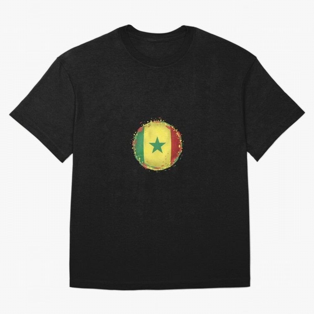 Senegal Oversized T-Shirt Celebrate Football Heritage in FIFA World Cup 2026 Group Stage for Fans of Cristiano Ronaldo and Spain and Netherlands, Bringing Stadium Chants, National Pride, Trophy Dreams and Unforgettable Football Memories; Built for