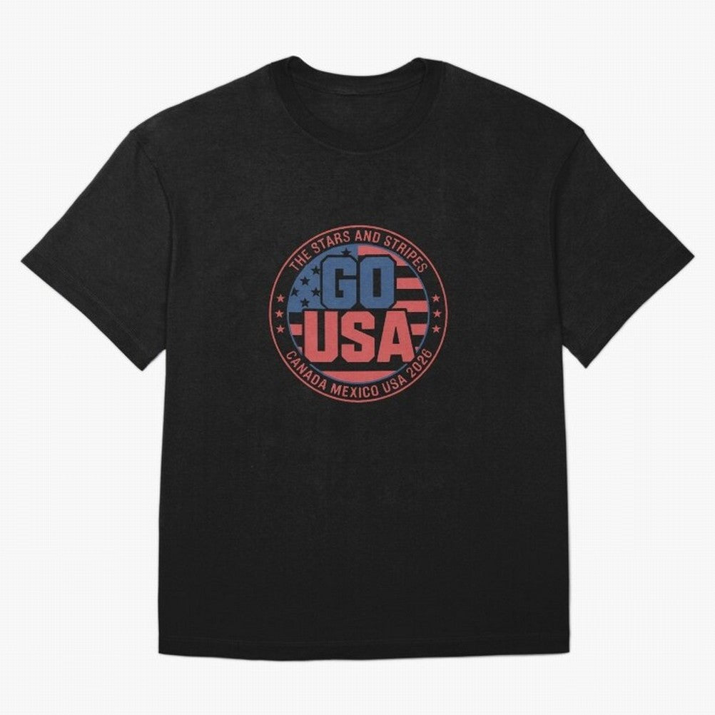 2026 USA Soccer Mexico Canada Oversized T-Shirt Honor the FIFA World Cup 2026 Journey through Cristiano Ronaldo, Haaland and CR7 Highlights, Argentina, France and Brazil Pride, Champion Mindset, Group Stage Buzz, Knockout Tension and Passionate Fan