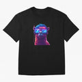 Cyberpunk Llama with Neon Soccer Vibes Oversized T-Shirt Bring Bold Fan Energy to Match Day Hype around FIFA World Cup 2026 Group Stage, Mbappe, Portugal, Spain and Germany, Vintage Soccer Flavor, Modern Football Stars, National Flags and Final
