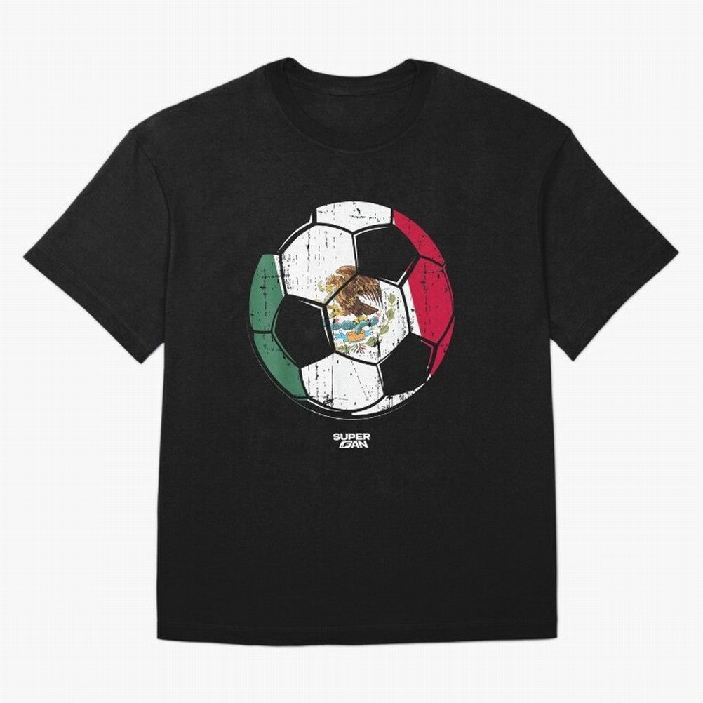 2026 Mexico Soccer Fan World Cup Oversized T-Shirt Wear the Spirit of Match Day Hype around FIFA World Cup 2026 USA Canada Mexico, Messi, Neymar and Mbappe, France and Portugal, Goal Celebration Energy, Supporter Heritage, Football Icons and