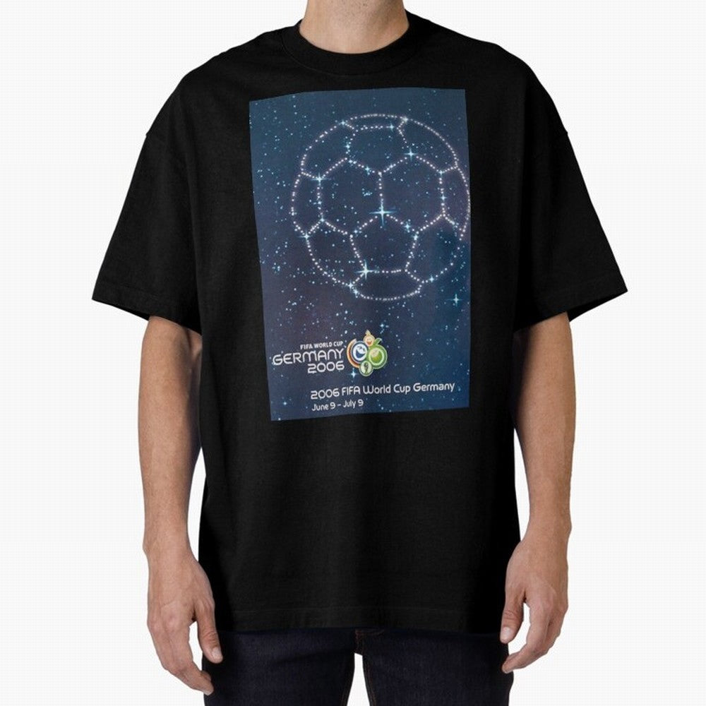 World Cup Germany 2006 v2. Oversized T-Shirt Fuel the Hype around FIFA World Cup 2026 USA Canada Mexico Spirit, Highlighting England, France and Netherlands, Mbappe and Neymar, Classic Soccer Heritage, Championship Pressure, Fan Loyalty and