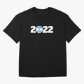 Argentina 2022 World Champions Three Stars Oversized T-Shirt Bring Match Day Hype around FIFA World Cup 2026, Cristiano Ronaldo, Haaland and CR7, Argentina and Brazil, Championship Spirit, Famous Goals, Roaring Crowds and International Football